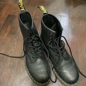 Like new Dr. Martens combat boots